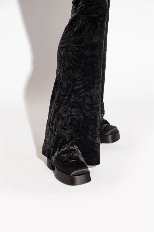 Versace High Heel Sandals Zwart Dames
