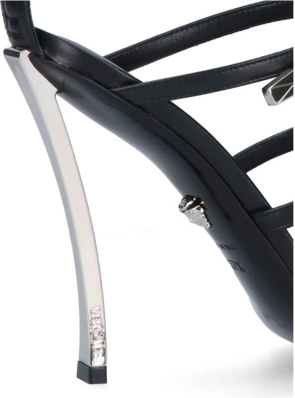 Versace High Heel Sandals Zwart Dames