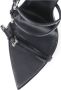 Versace Point-Points Sandalen met Zijde Details Black Dames - Thumbnail 4