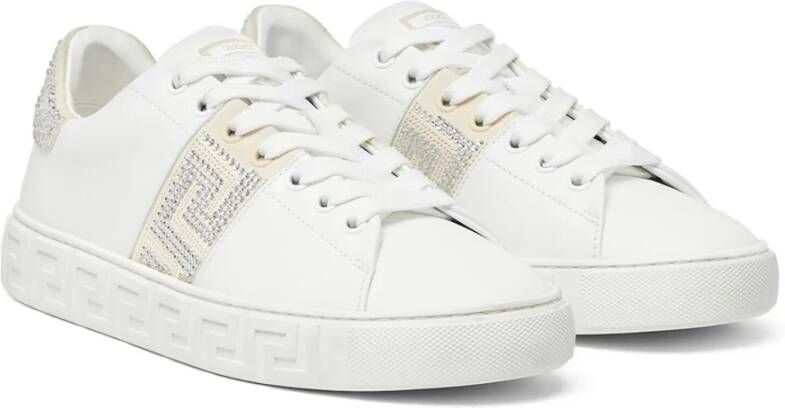 Versace Ivory Sneakers White Dames