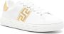 Versace Ivory White Gold Sneakers Greca Geborduurd White Dames - Thumbnail 3