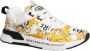 Versace Jeans Couture Barocco Print Nylon Sneakers voor Heren Multicolor Heren - Thumbnail 5