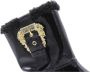 Versace Jeans Couture Drew Naplak Mode Winterlaarzen Black Dames - Thumbnail 9