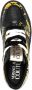 Versace Jeans Couture Barokpatroon Sneakers Zwart met Gouden Accenten Multicolor Heren - Thumbnail 4