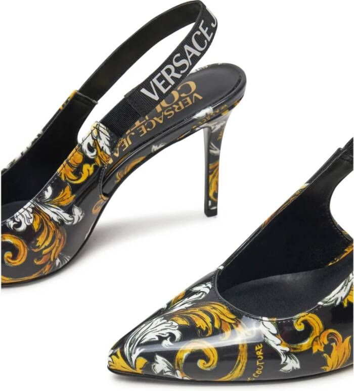 Versace Jeans Couture Baroque Sling Back Stiletto Hakken
