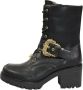 Versace Jeans Mia Dis S94 Veterboots Laarzen Met Veters Dames Zwart - Thumbnail 12