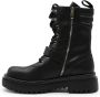 Versace Jeans Couture Zwarte Enkellaarsjes voor Dames met 5 cm Hak Black Dames - Thumbnail 19