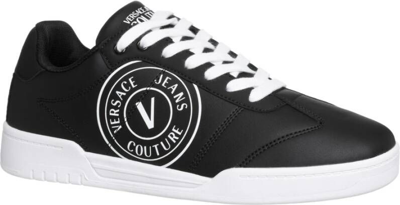 Versace Jeans Couture Brooklyn V-Emblem sneakers Zwart Heren