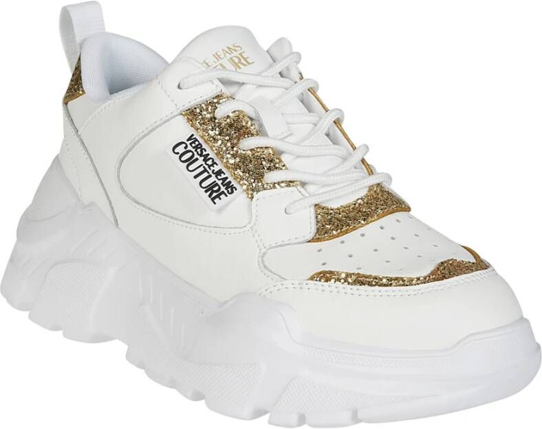 Versace Jeans Couture Casual Sneakers voor dagelijks gebruik White Dames