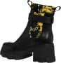 Versace Jeans Couture Slip-On Enkellaarzen met Versace Gesp Black Dames - Thumbnail 6