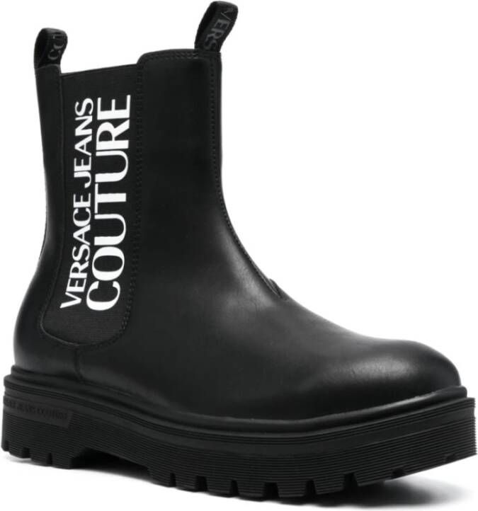Versace Jeans Couture Chelsea Boots Zwart Heren