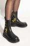 Versace Jeans Couture Zwarte enkellaarzen voor vrouwen Black Dames - Thumbnail 15