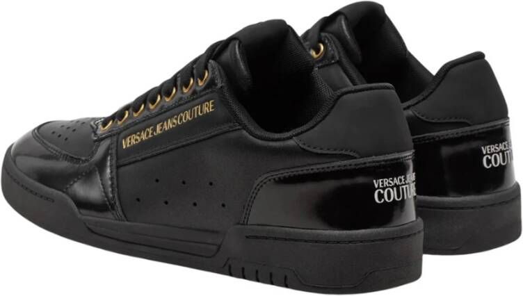 Versace Jeans Couture Comfortabele Robuuste Sneakers Black Heren
