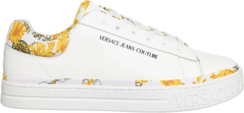 Versace Jeans Couture Court 88 Chain Couture Sneakers Wit Dames