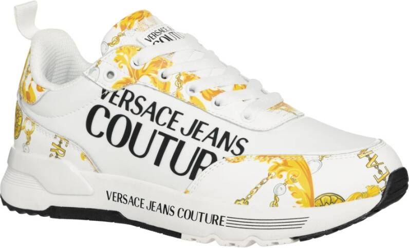 Versace Jeans Couture Dynamic Chain Couture Sneakers Wit Dames