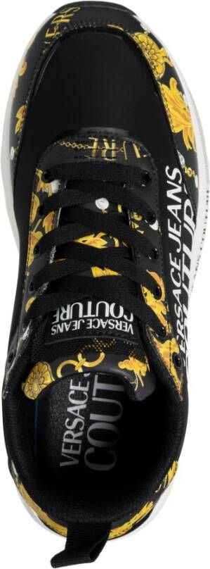 Versace Jeans Couture Dynamic Chain Couture Sneakers Zwart Dames