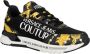 Versace Jeans Couture Dynamic Chain Couture Sneakers Zwart Dames - Thumbnail 4
