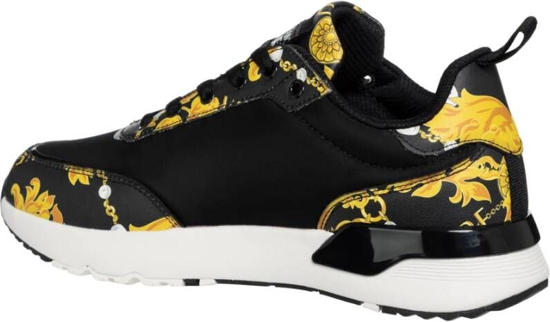 Versace Jeans Couture Dynamic Chain Couture Sneakers Zwart Dames