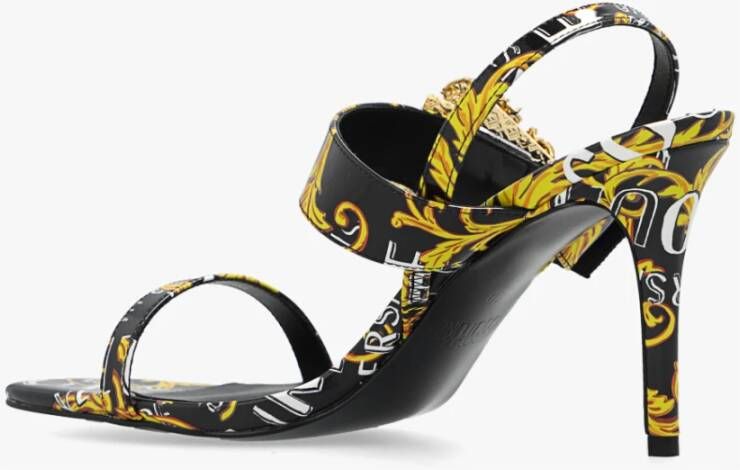 Versace Jeans Couture Emily hakken sandalen Zwart Dames