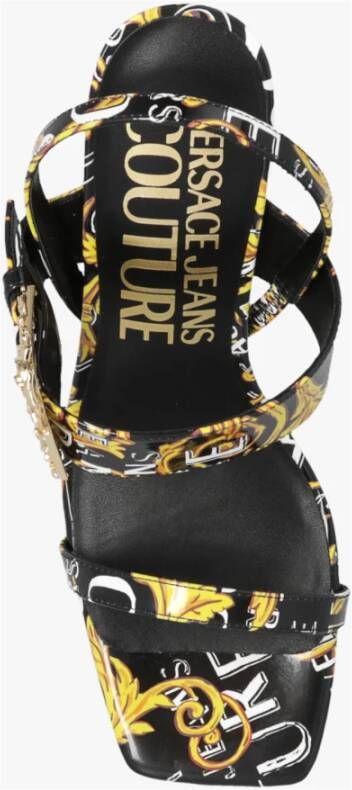 Versace Jeans Couture Emily hakken sandalen Zwart Dames