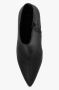 Versace Jeans Couture Glamour Tronchetto met barokdruk en punt afgewerkt met een Logottel 73V3S51-Zs371 zwart goud Zwart Dames - Thumbnail 8