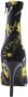 Versace Jeans Couture Barokprint Metalen Detail Enkellaarzen Multicolor Dames - Thumbnail 8