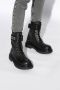 Versace Jeans Couture Zwarte enkellaarzen voor vrouwen Black Dames - Thumbnail 9