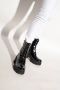 Versace Jeans Couture Zwarte gelakte laarzen Black Dames - Thumbnail 2
