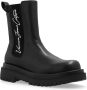 Versace Jeans Couture Enkellaarzen met logo Black Dames - Thumbnail 4