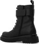Versace Jeans Couture Zwarte platte schoenen met ritssluiting en klittenbandsluiting Black Dames - Thumbnail 5