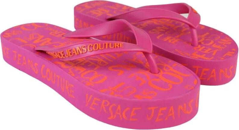 Versace Jeans Couture Flip Flops Roze Dames