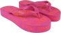 Versace Jeans Couture Roze Slippers met Iconisch Logo Pink Dames - Thumbnail 6