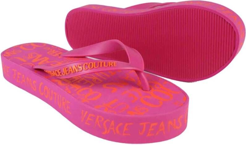 Versace Jeans Couture Flip Flops Roze Dames