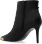 Versace Jeans Couture Zwarte Enkellaarsjes voor Vrouwen Black Dames - Thumbnail 10