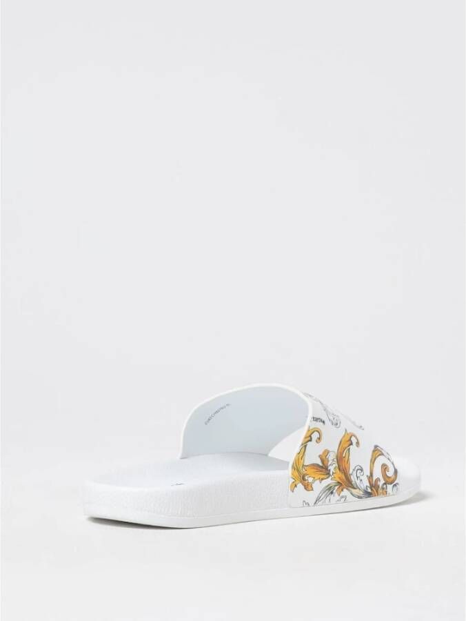 Versace Jeans Couture Gouden Barokprint Sandalen
