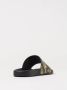 Versace Jeans Couture Versace Couture Heren Slippers Zwart 78YA3SQ4-ZS365 G89 - Thumbnail 5