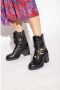 Versace Jeans Mia Dis S94 Veterboots Laarzen Met Veters Dames Zwart - Thumbnail 11