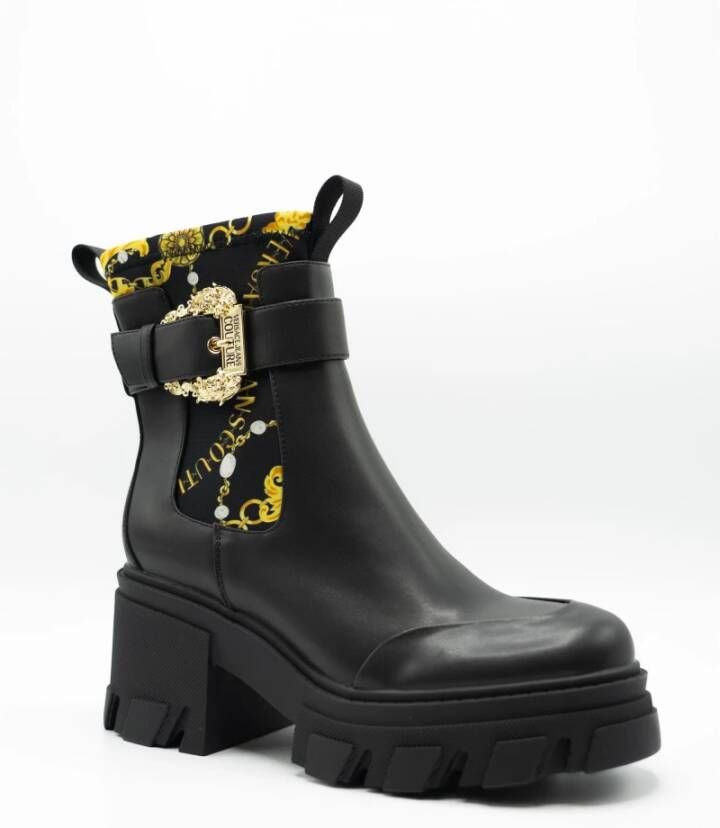 Versace Jeans Couture Heeled Boots Zwart Dames