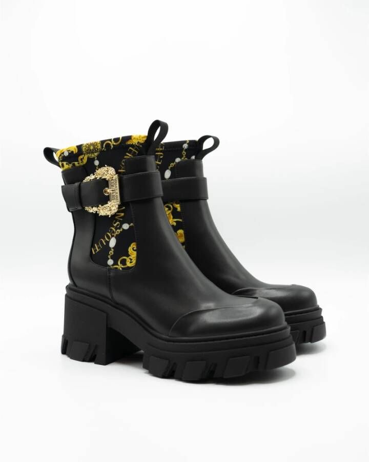 Versace Jeans Couture Heeled Boots Zwart Dames