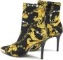 Versace Jeans Couture Zwarte Scarlett Laarzen met Gouden Details Black Dames - Thumbnail 6