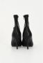 Versace Jeans Couture Glamour Tronchetto met barokdruk en punt afgewerkt met een Logottel 73V3S51-Zs371 zwart goud Zwart Dames - Thumbnail 9