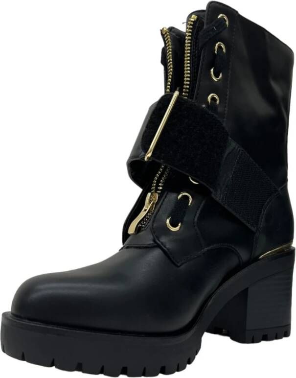 Versace Jeans Couture Heeled Boots Zwart Dames