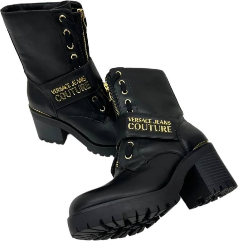 Versace Jeans Couture Heeled Boots Zwart Dames