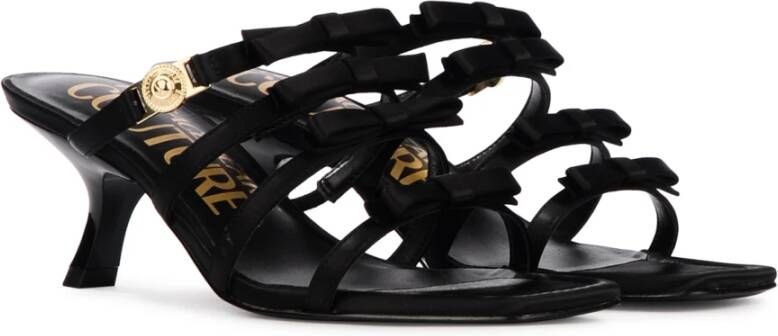 Versace Jeans Couture Heeled Mules Zwart Dames