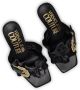 Versace Jeans Couture Stijlvolle Zwarte Hakken Mules Black Dames - Thumbnail 9