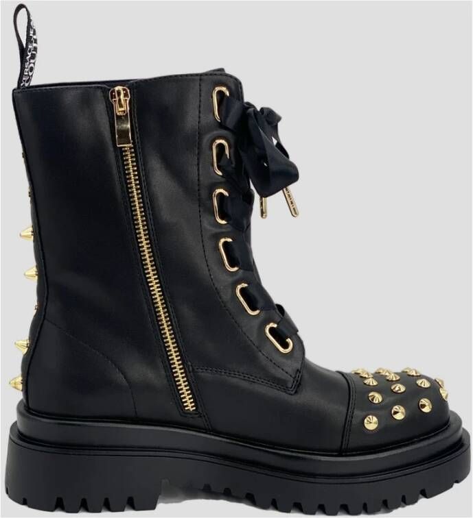 Versace Jeans Couture Heren Militair-geïnspireerde Enkellaarzen
