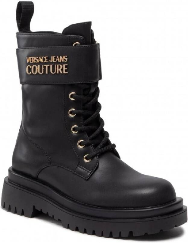 Versace Jeans Couture High Boots Zwart Dames