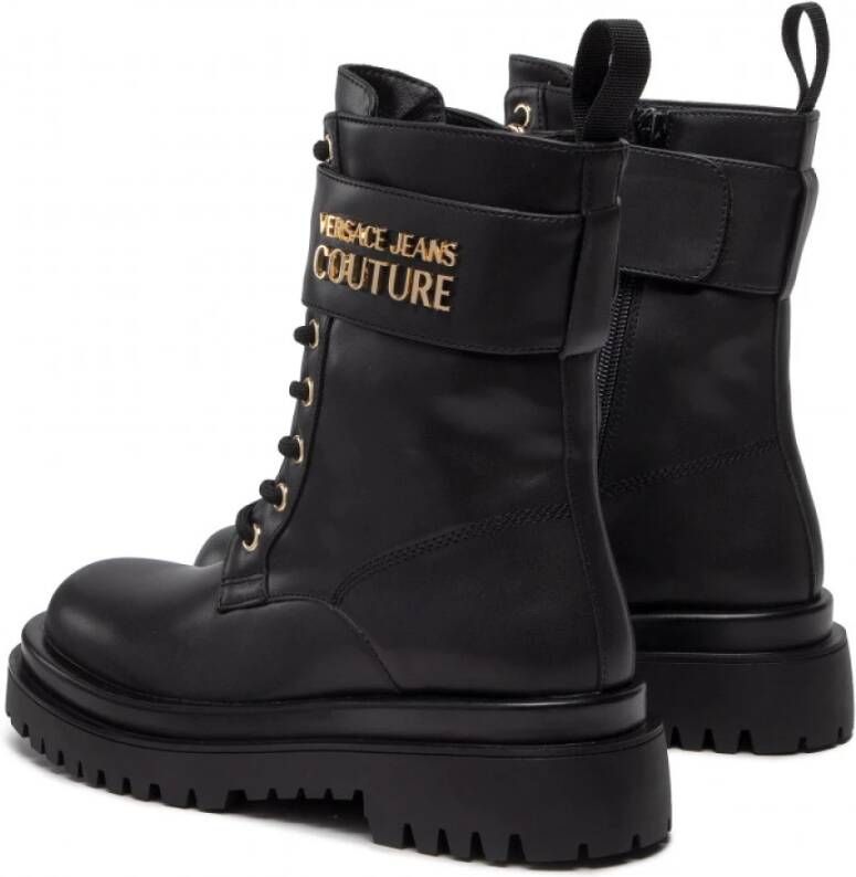 Versace Jeans Couture High Boots Zwart Dames