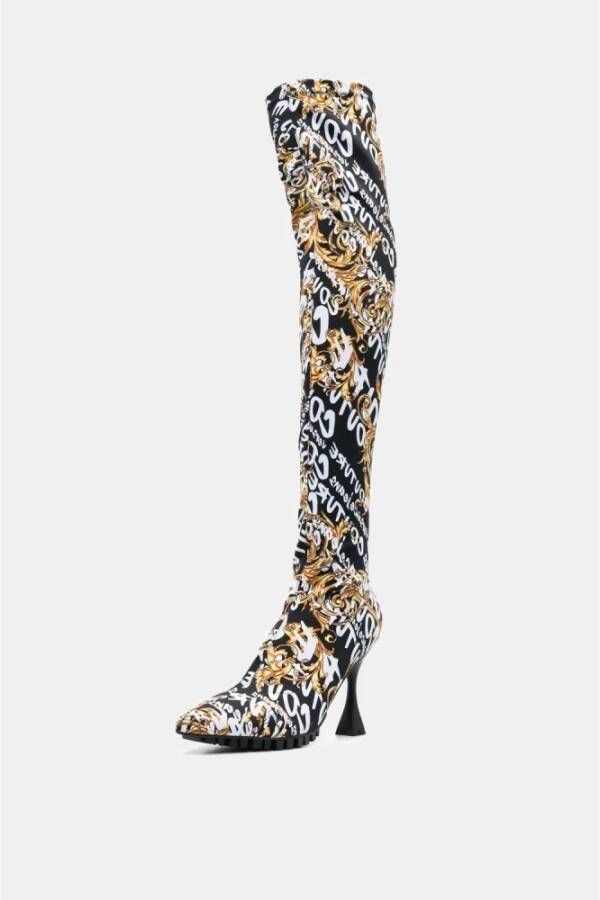 Versace Jeans Couture High Boots Zwart Dames