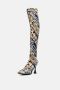 Versace Jeans Couture Prachtige Hoge Laarzen voor Modieuze Vrouwen Black Dames - Thumbnail 3